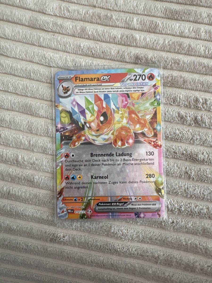Pokémon Cartes à collectionner: Flamara EX 014/141 Deutsch – D'occasion à Wettingen par Dario914