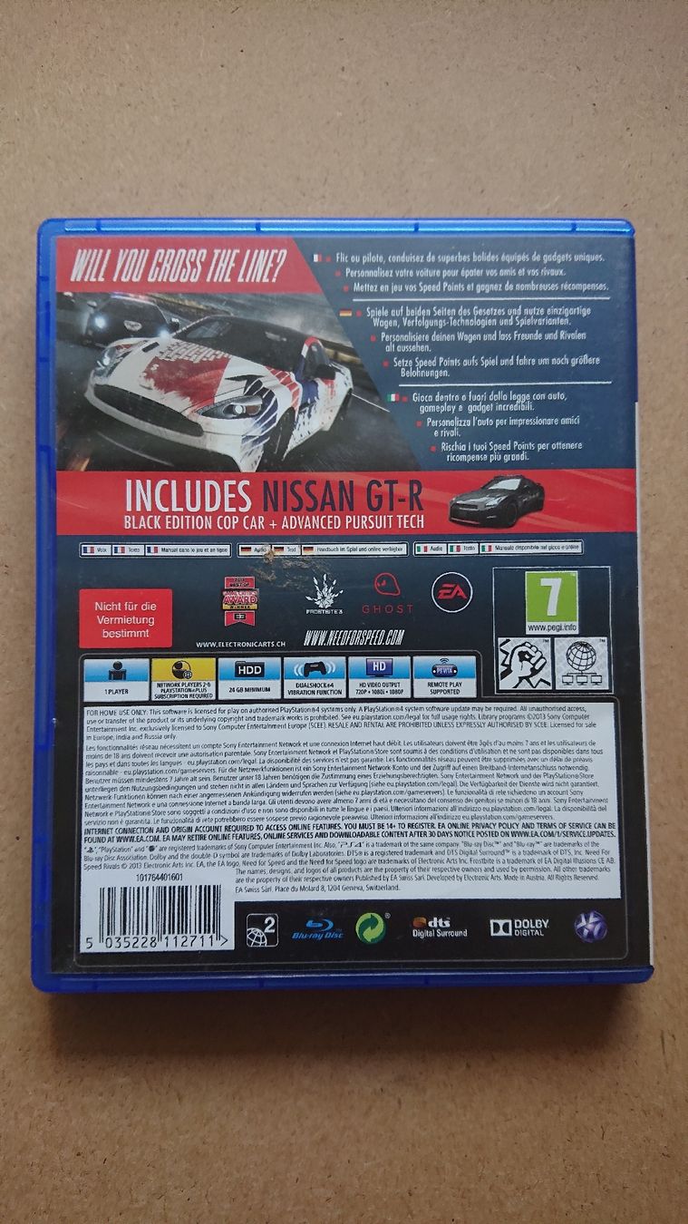 Giochi: Need for Speed Rivals – Usato da Chur venduto da FreakofRarity 1