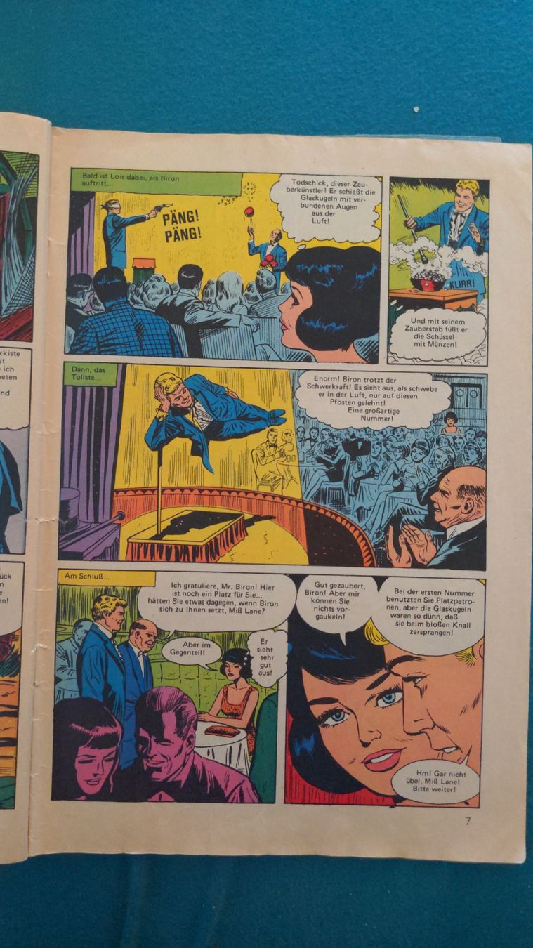 Fumetti: Superman Batman Comic Heft Nr. 17 von 1969 ehapa – Usato da Niederscherli venduto da Mon_Art 4