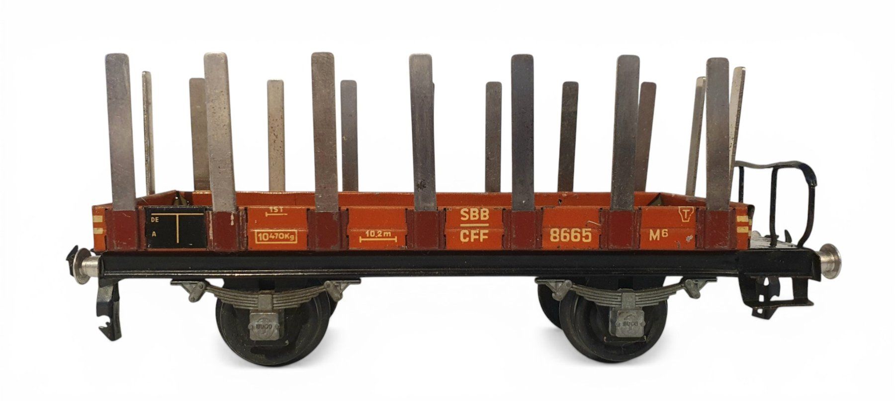 Buco Modelleisenbahnen: 3 Buco Niederbordwagen – Gebraucht aus Flawil von RoverVitesse 4