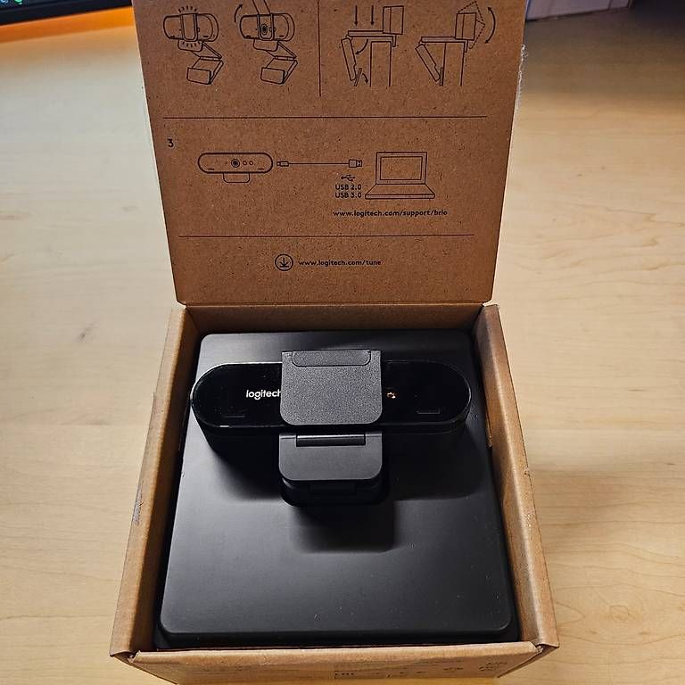 Logitech Webcam: Webcam Logitech Brio – Nuovo (secondo la descrizione) da Bramois venduto da Laurine 3