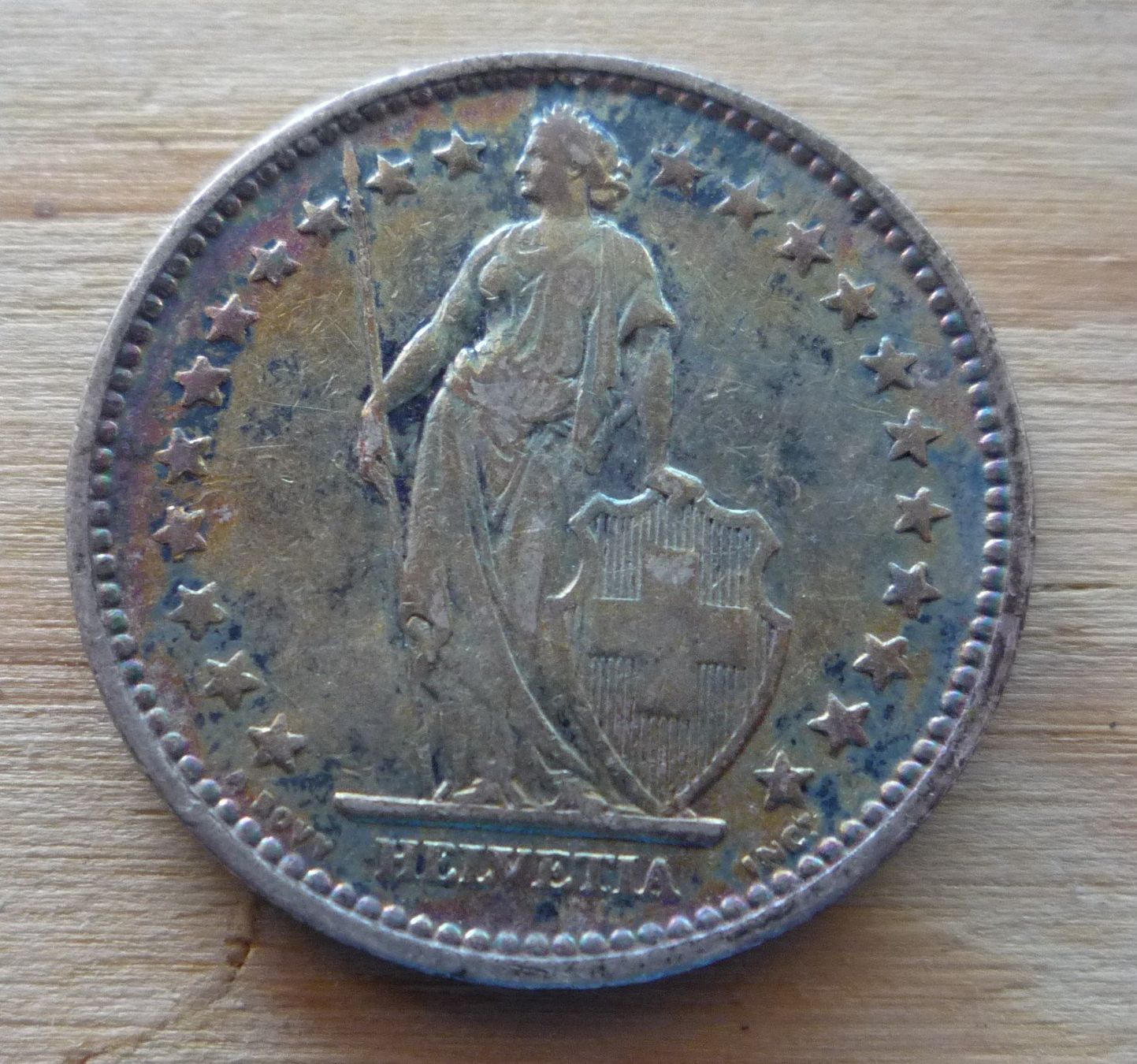 Toutes les monnaies: 2 Franken 1906, silber – D'occasion à Rieden SG par Brockehuesli 1