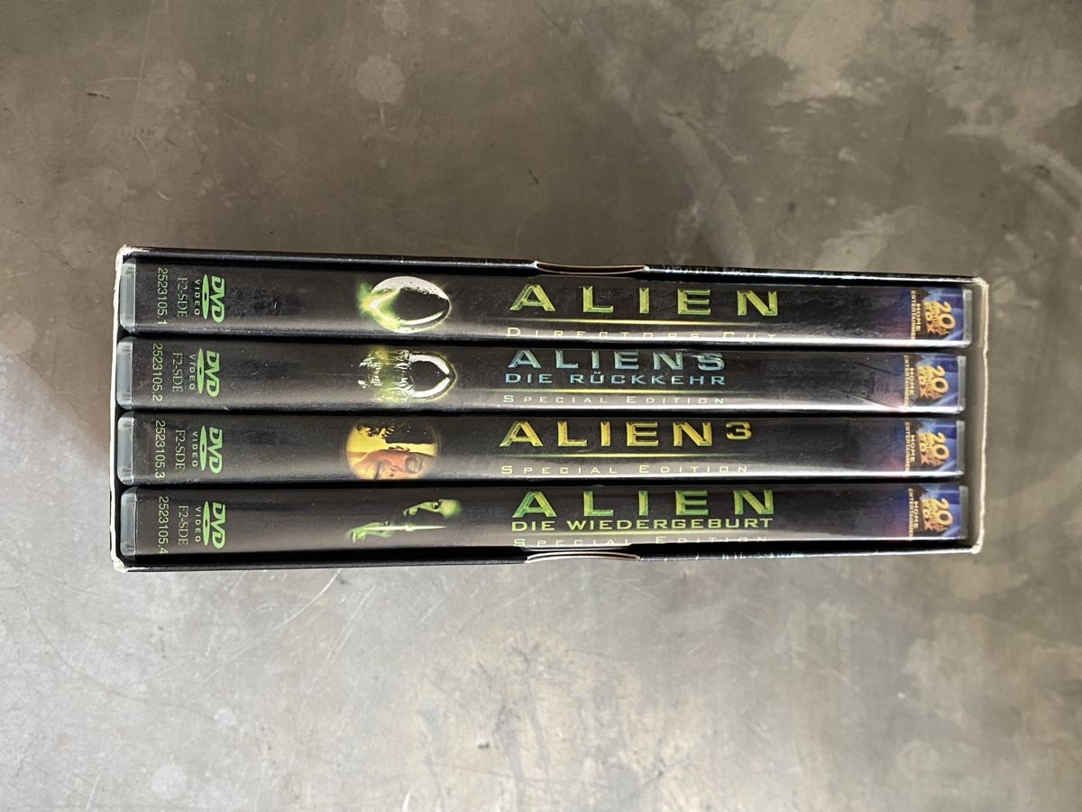 Alle DVDs: Alien Quadrilogy - 9 DVD‘s – Gebraucht aus Winterthur von lenolson 2