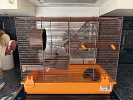 Spacious Hamster Cage - Elmo M Special Edition Braun
