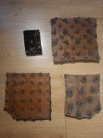 Alte Holzmodel / Stempel für Stoffdruck