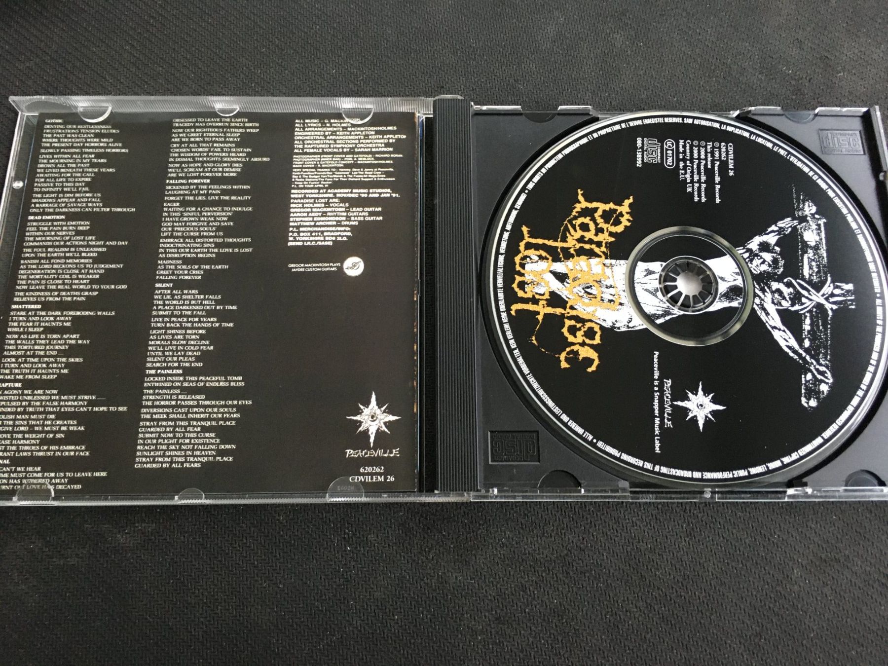CD: Paradise Lost - Gothic -CD- – Usato da St.Gallen venduto da MedienJoe 2