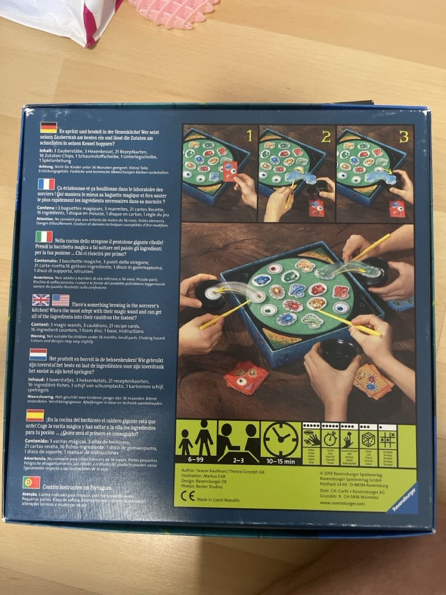 Ravensburger Giochi: 2x Ravensburger Brettspiel / Coco Crazy, Hocus Pocus – Nuovo (secondo la descrizione) da Pfäffikon ZH venduto da Nachpuur 4