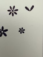 Rubber stamp: flower