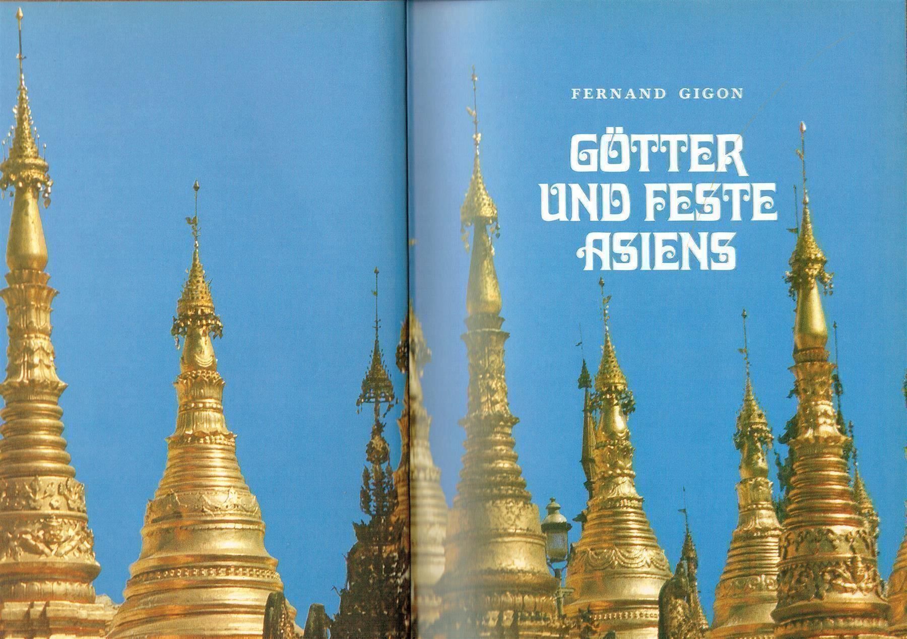 Libri: Fernand Gigon - Götter und Feste Asiens – Usato da Nunningen venduto da mercury-for-books