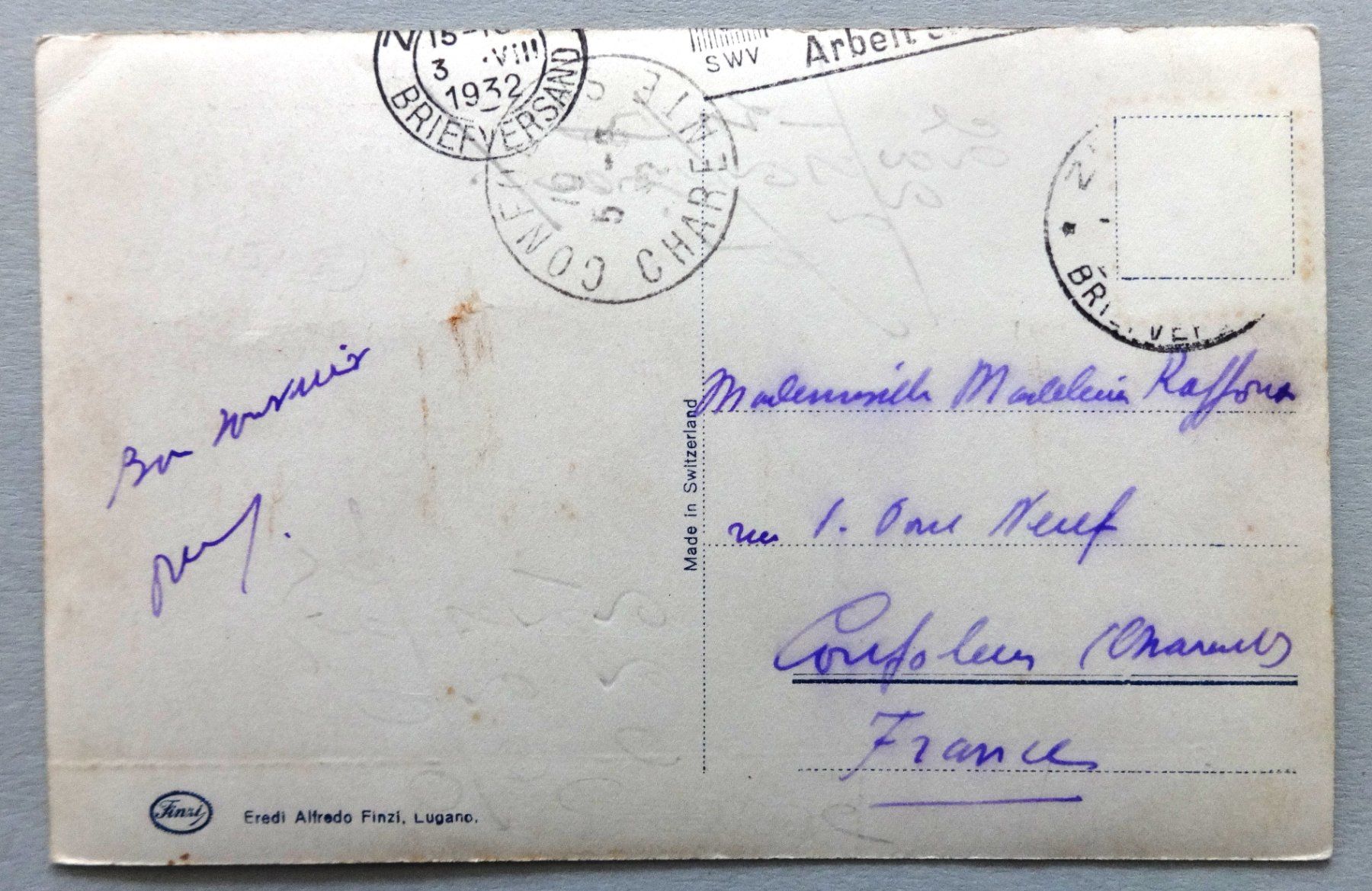 Cartoline postali: Luzern, Kapellturm mit Pilatus – Difettoso da Fétigny venduto da Billy2miny 1
