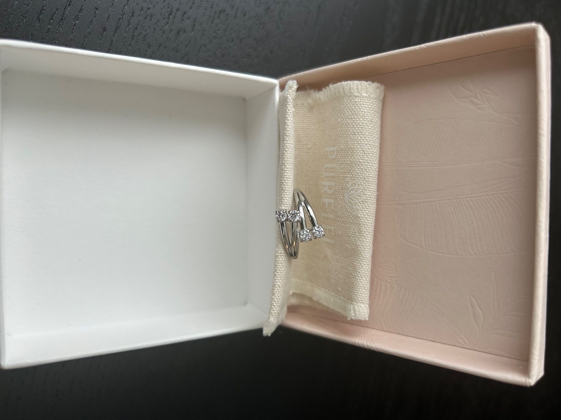 Purelei Anelli: Purelei Create Moments Ring, silber – Nuovo e nell'imballaggio originale da Möhlin venduto da milenast23