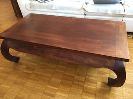 Opiumtisch aus Holz