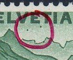 Tutti i francobolli: 57.3.**  mit 4 Retuschen, 1 Pf., Bg. 4, 21. Marke, s. Text – Nuovo (secondo la descrizione) da Spreitenbach venduto da Lienbi01 1