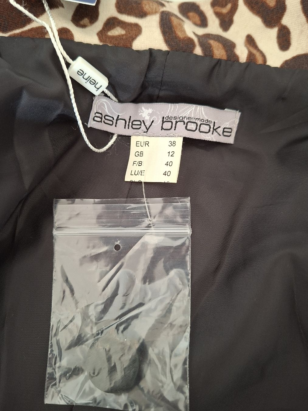 Giacche: Blazer léopard Ashley Brooke neuf – Nuovo e nell'imballaggio originale da Lutry venduto da Sim_Sta 7