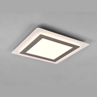 LED Deckenleuchte, Dimmer, 45 cm x 45 cm