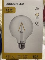 6 Stück Leuchtmittel LUNNOM LED, E27, 12 Watt/100lm
