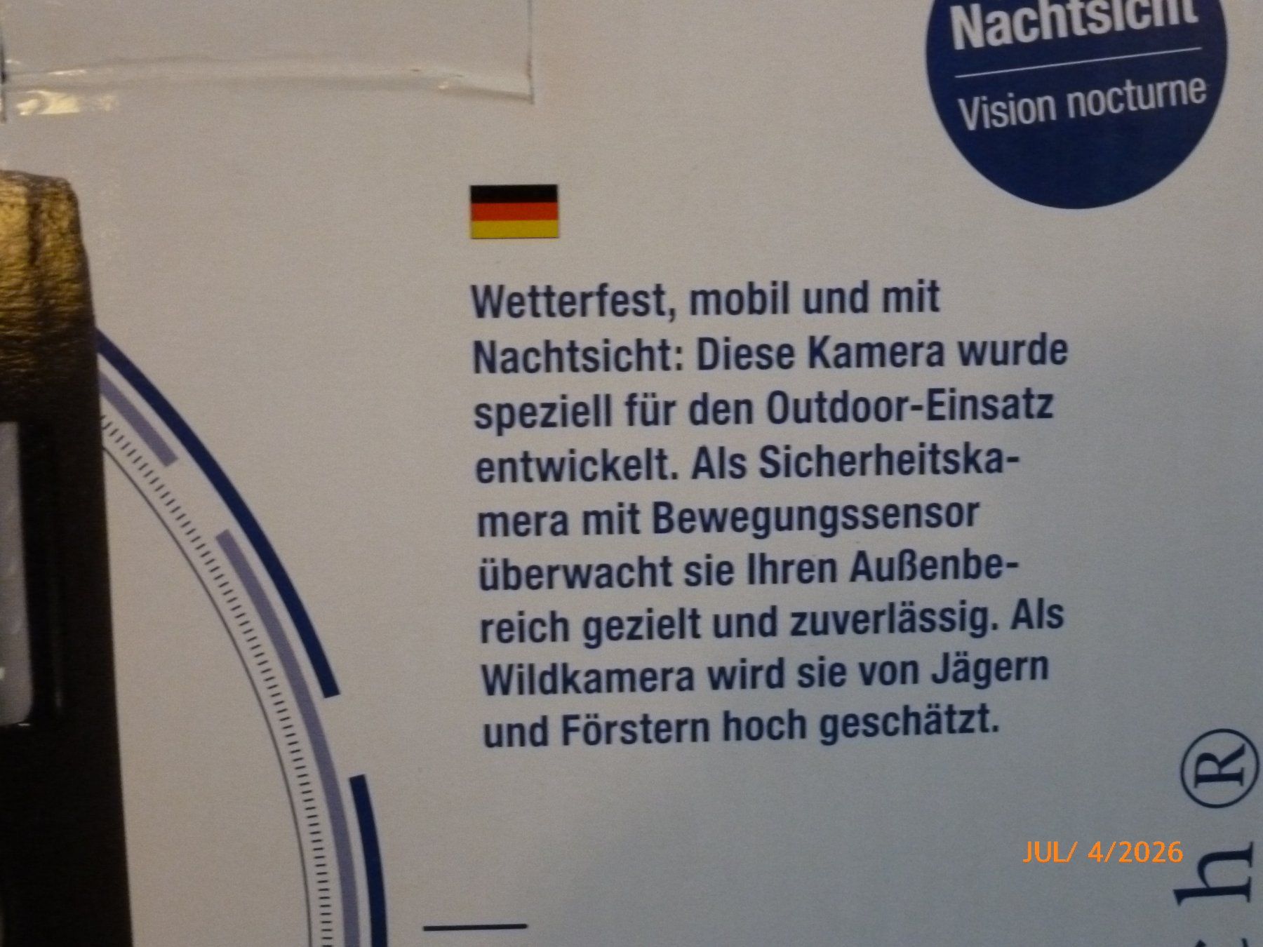 Kamera: Überwachungs- / Wildtierkamera VisorTech – Gebraucht aus Lupfig von Casch13 3