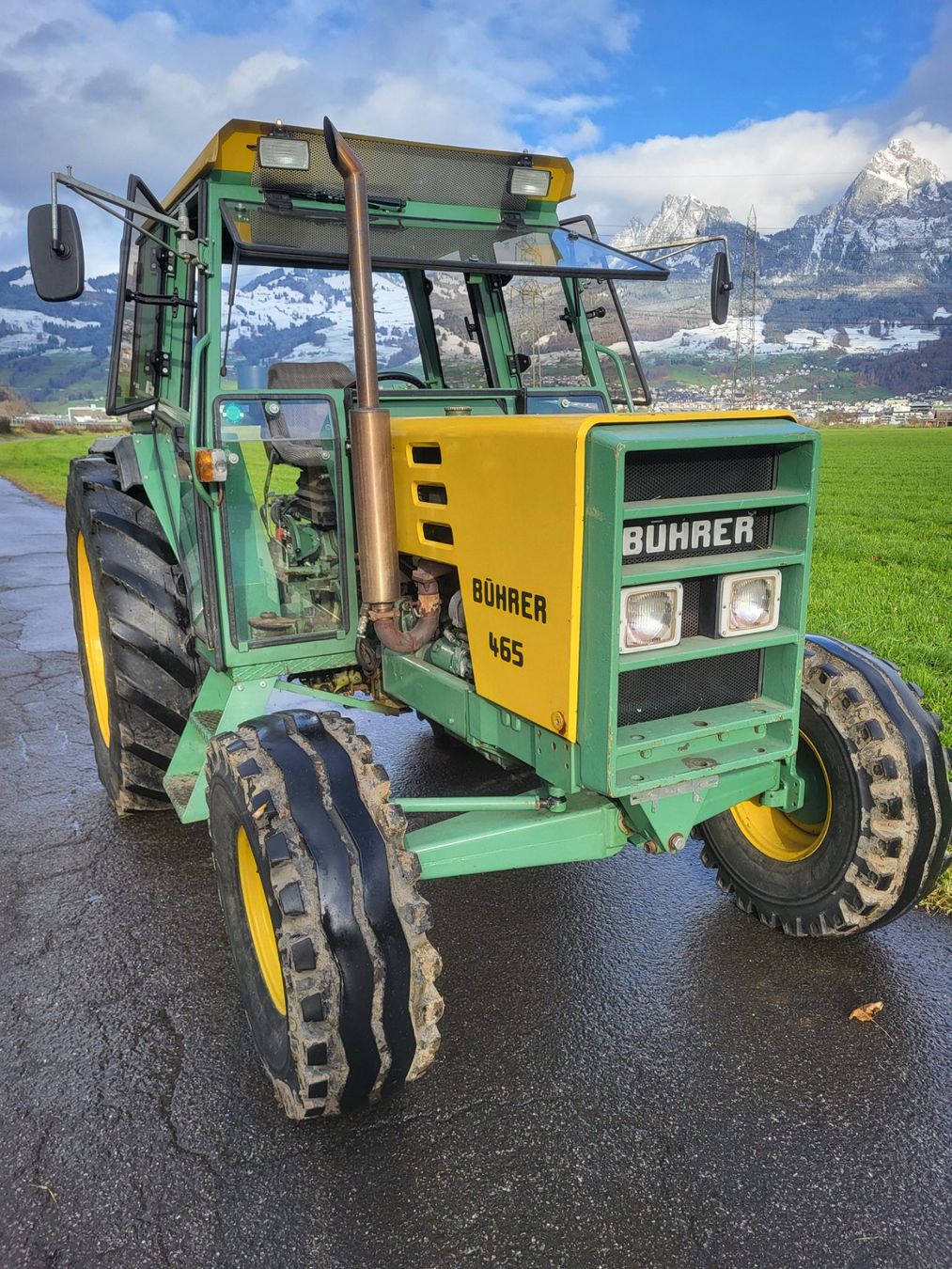 Bührer Trattori: Bührer 465 in schönem Zustand – Usato da Brunnen venduto da caro711