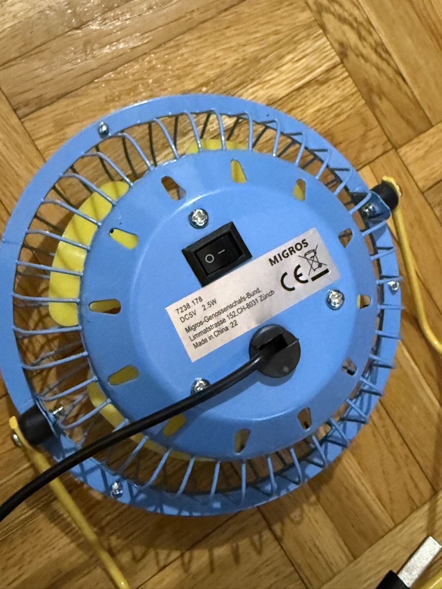 Ventilatoren: USB mini Fan – Neu und originalverpackt aus Brüttisellen von Bluepurple1 2