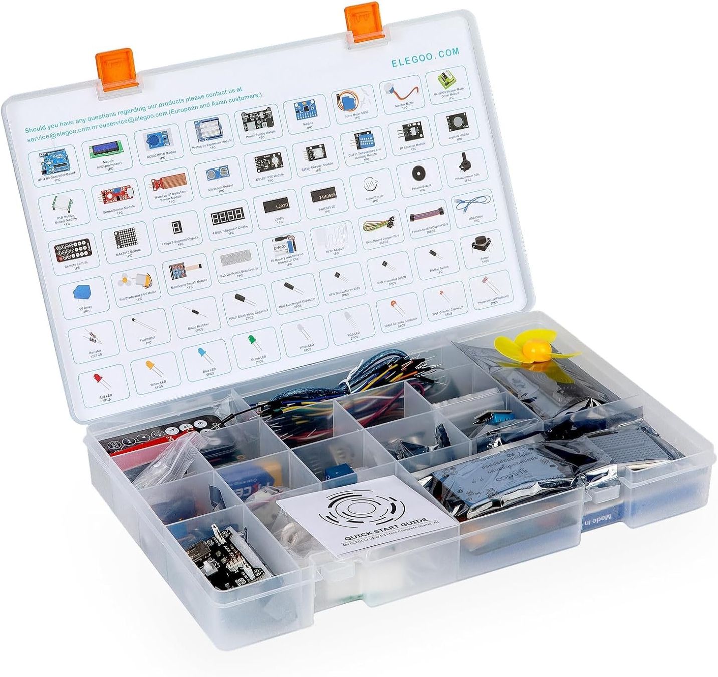 Giocattoli: Arduino UNO R3 Starter Kit 200+ Teile mit Deutschem Tutorial – Nuovo e nell'imballaggio originale da St. Gallen venduto da sch_zsz7 6