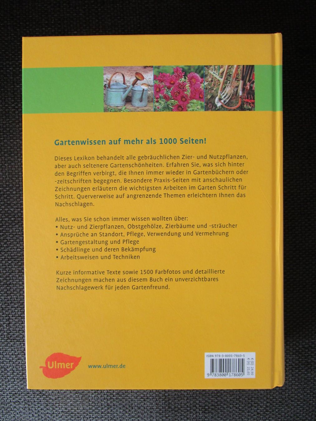 Libri: Gartenlexikon Ulmer – Usato da Volketswil venduto da Megaissimo 1