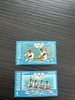 Nicaragua Briefmarken Olympia Rudern 1964+1972, Top!
