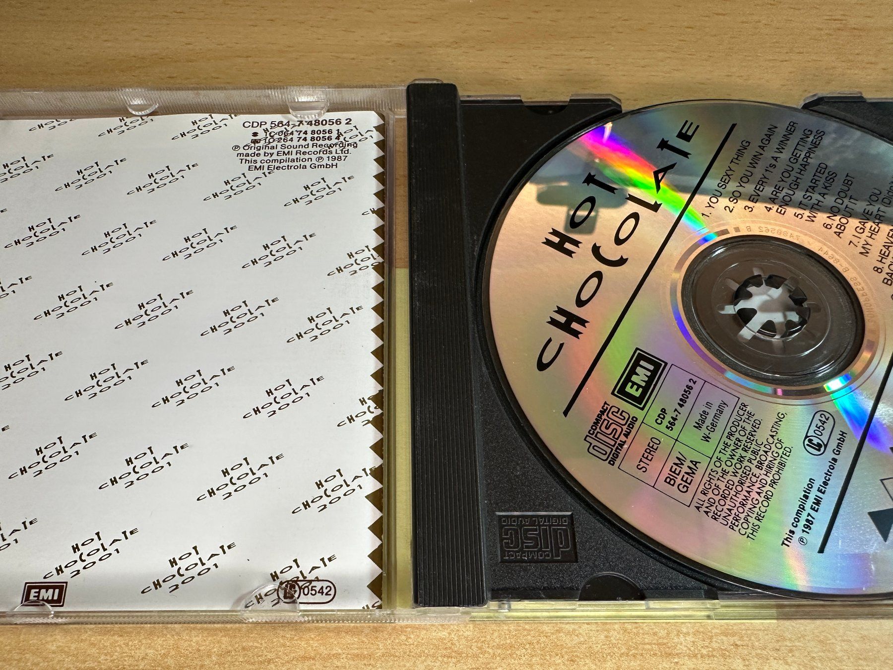 CDs: N8 Hot Chocolate – 2001 – Gebraucht aus Rikon im Tösstal von Alpenmutz 2