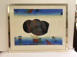 Ernst Wild (1924 - 1985) Farbserigraphie 