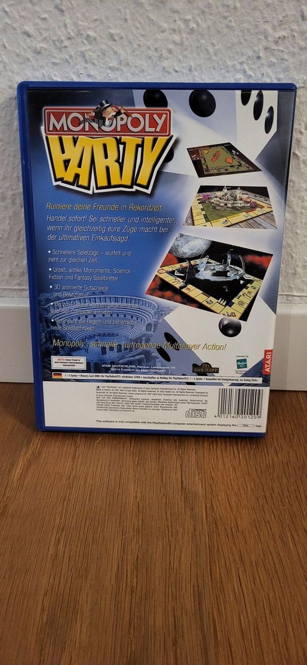 Sony Giochi: PS 2 - Monopoly Party – Usato da Münsingen venduto da DigitaleSpielecke 1