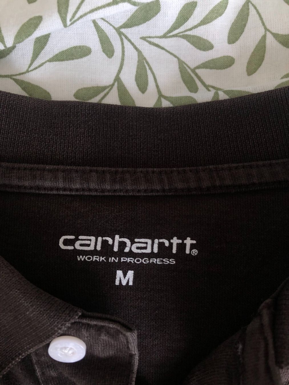 Carhartt Magliette Polo: pull polo carhartt brun – Usato da Münsingen venduto da we_zo 4