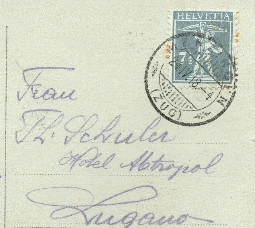 Cartes postales: MENZINGEN – D'occasion à Jona par philajona 1