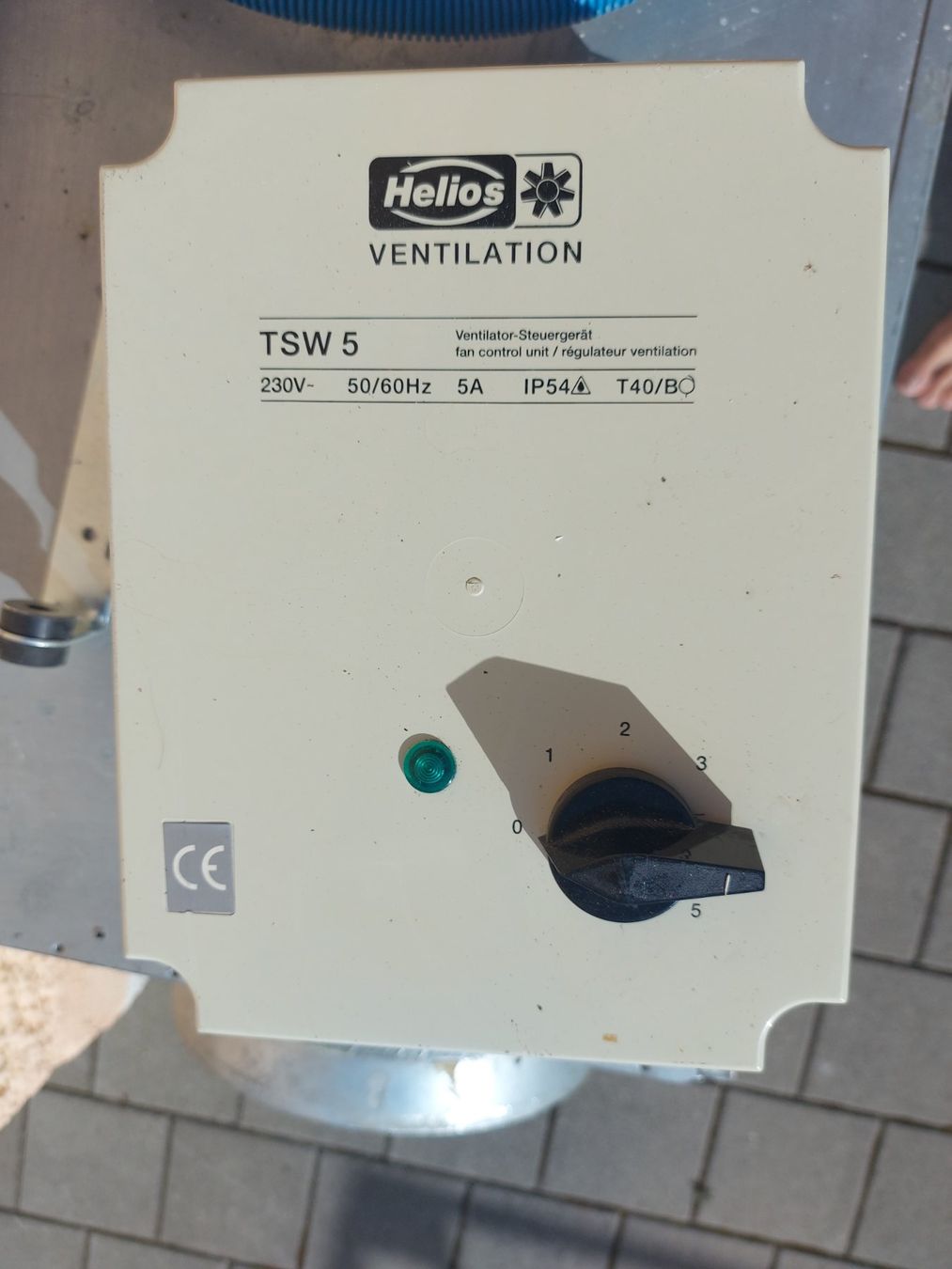 Helios Ventilatori: Lüftungsgerät Lüftungsmotor mit Schalter – Usato da Rheinau venduto da profitronic.shop 4