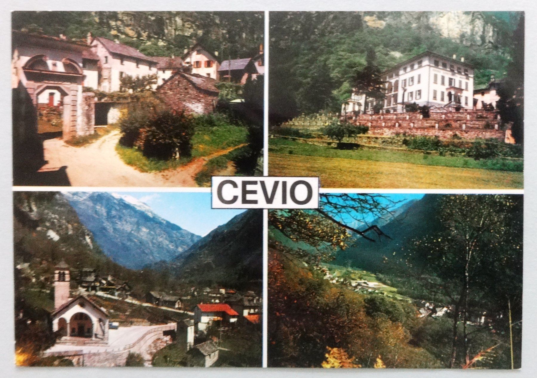 Cartoline postali: Cevio (Valle Maggia) – Difettoso da Fétigny venduto da Billy2miny