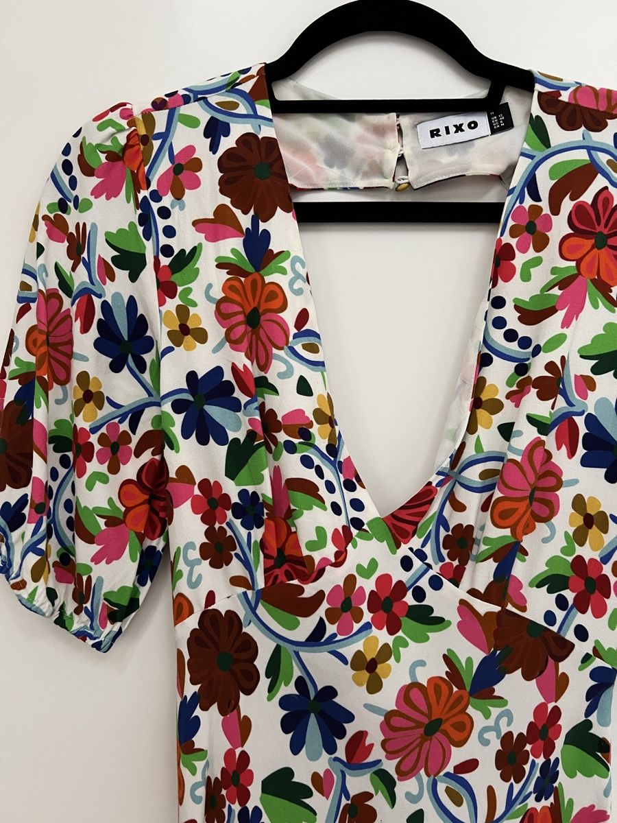 Vestiti: Rixo Floral Dress, Open Back, Size M – Usato da Zürich venduto da The_Renew_Project 1