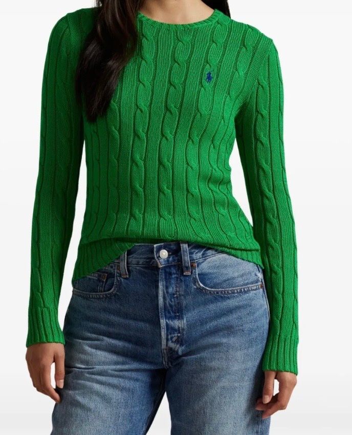 Polo Ralph Lauren Maglioni & Felpe: POLO RALPH LAUREN PULLOVER MIT ZOPFMUSTER – Usato da Zürich venduto da Fashionparade 1