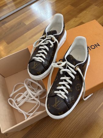Louis Vuitton Wmns Time Out Sneaker Monogram Grösse 36