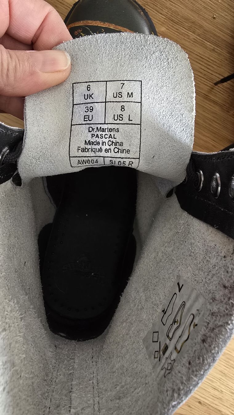 Dr. Martens Scarpe da uomo: Dr. Martens 1460 Pascal 8 coll. Les Musées – Nuovo (secondo la descrizione) da Villars-Burquin venduto da Dnanouche 7