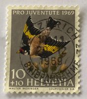 PRO JUVENTUTE  BRIEFMARKEN GESTEMPELT   