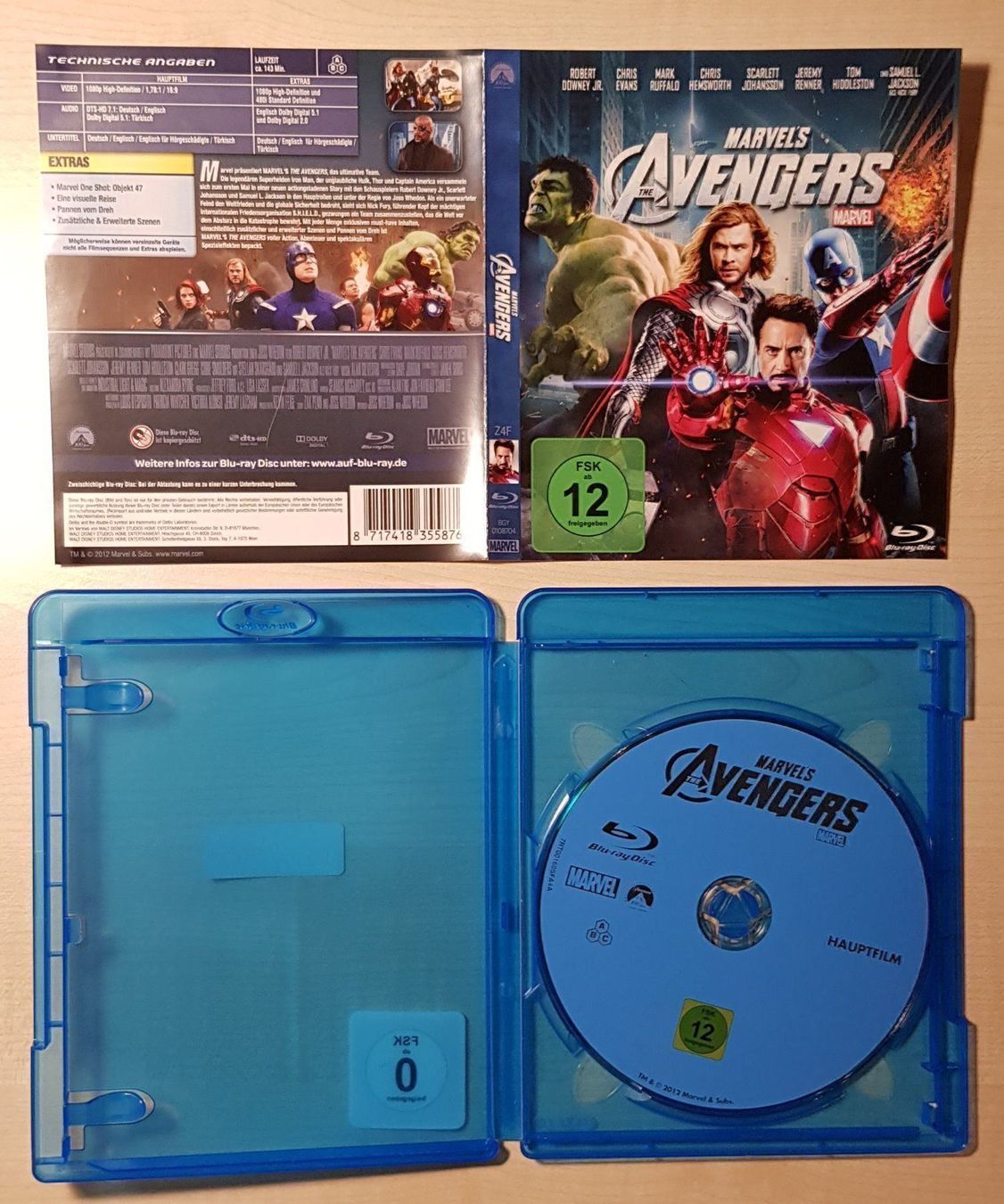 Tutti i DVDs: The Avengers BluRay – Usato da Heiligkreuz (Mels) venduto da PascalWa 1