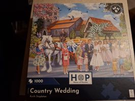 Puzzles Hop House of Puzzles 1000 Country Wedding