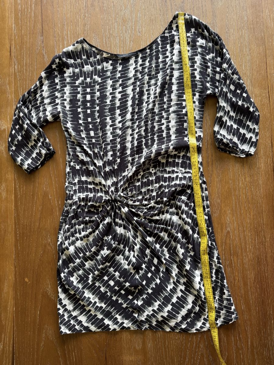 Zara Chic Black and White Print Dress - (Gebraucht) in Gockhausen für ...