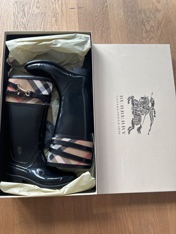 regenstiefel burberry