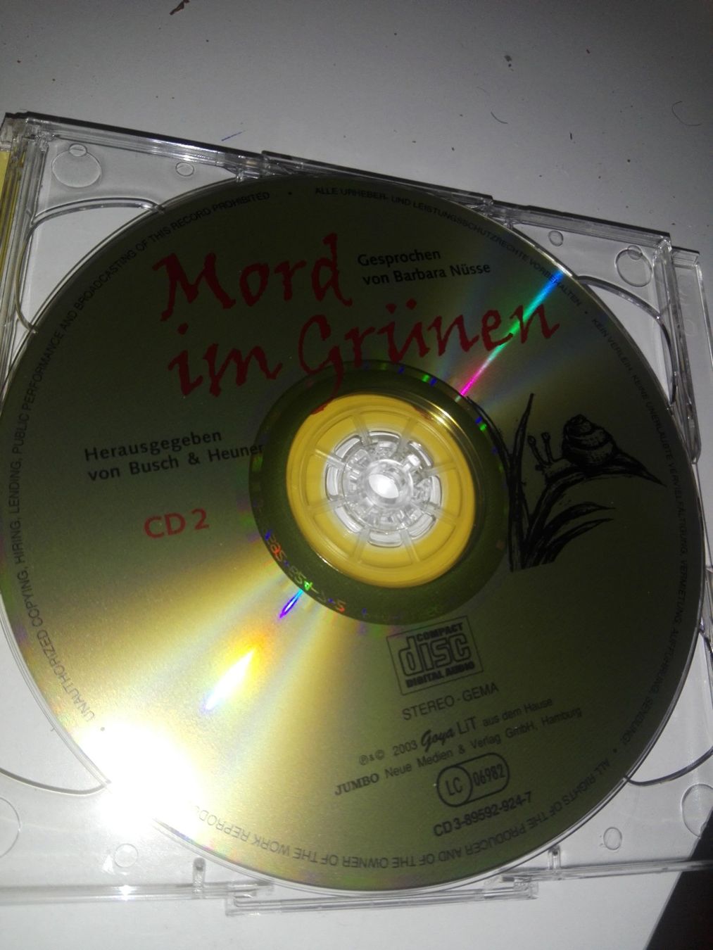 Audiolibri: Mord im Grünen                           (2-CD's) – Usato da St.Gallen venduto da elk2023 4