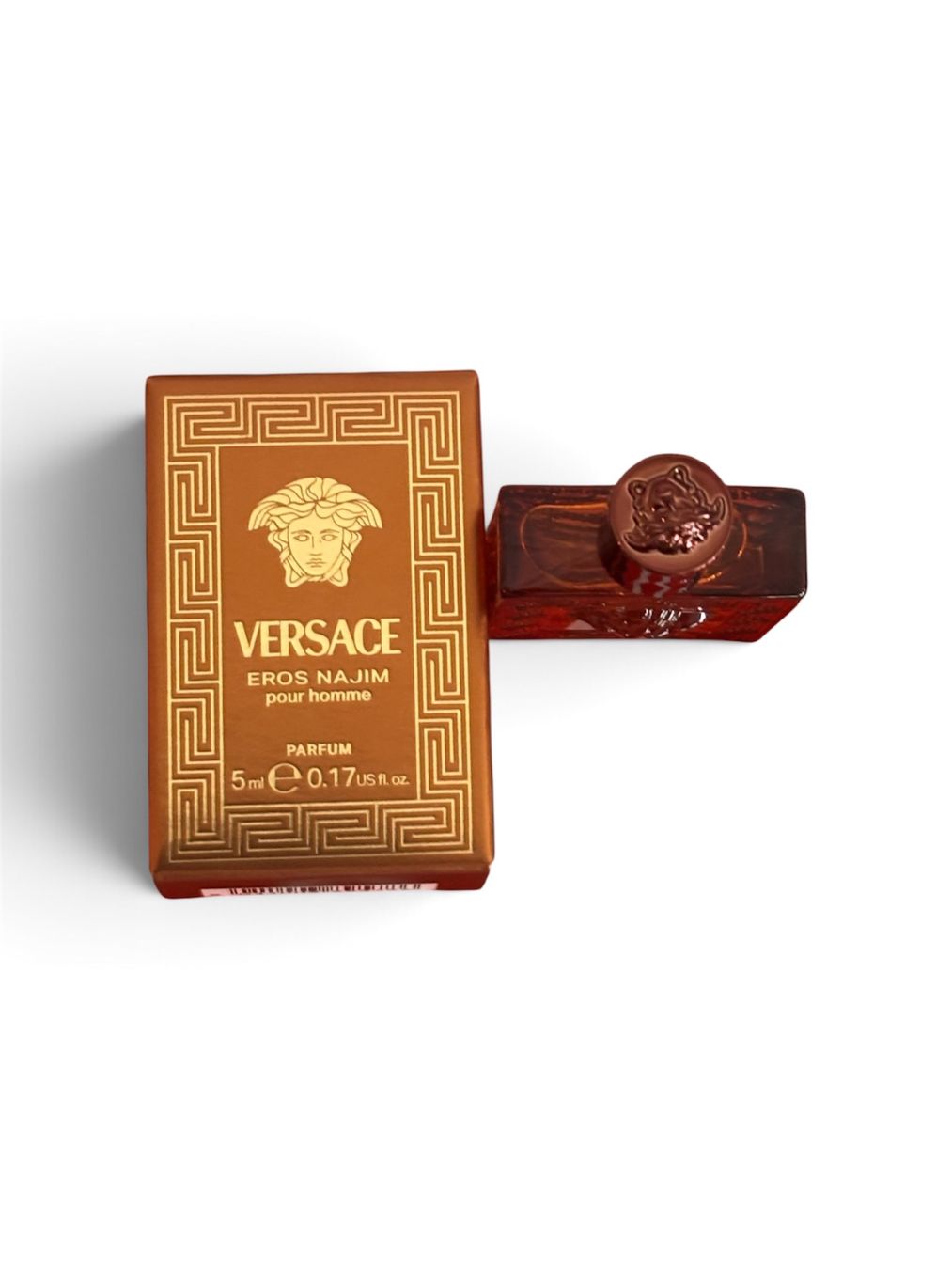 Versace Profumi & Eau de Toilette: Versace Najim 5 ml Eau de Parfum Miniatur mit Box NEU – Nuovo e nell'imballaggio originale da Gossau SG venduto da Parfum_and_Co 1