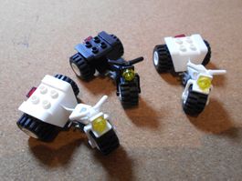 3 kleine Lego Trike  ( Set 822 )