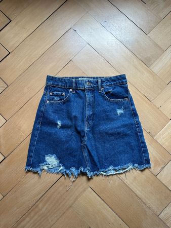 BERSHKA - Jeansrock blau 36