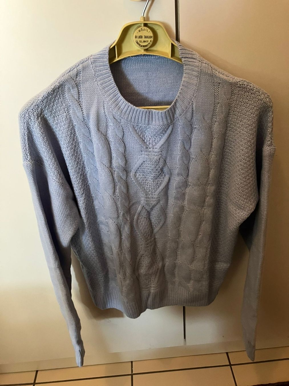 Pullover & Sweatshirts: Pullover leggero azzurro tg.M acrilico – Gebraucht aus Melano von H-Sara