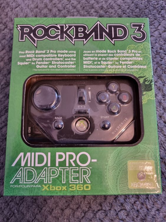 Rockband 3 Midi Pro Adapter Xbox 360 Kaufen auf Ricardo