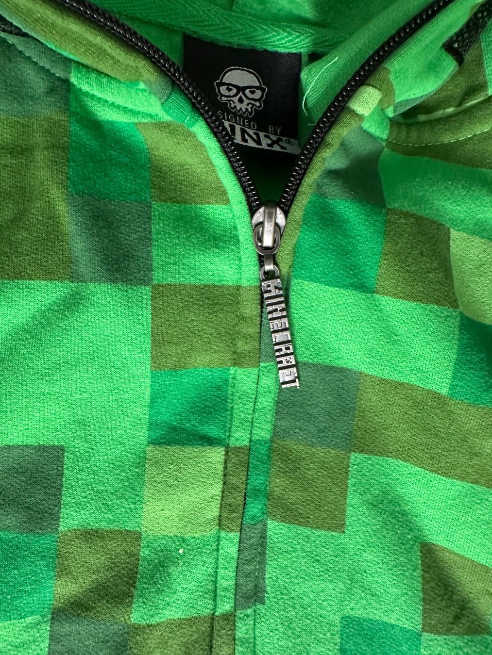 Giacche & Cappotti: Kapuzenjacke Minecraft Gr. 128 – Usato da Bolligen venduto da chaetzli1133 2