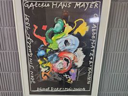 Jean Tinguely: Galerie Hans Mayer, 1991 Düsseldorf Plakat